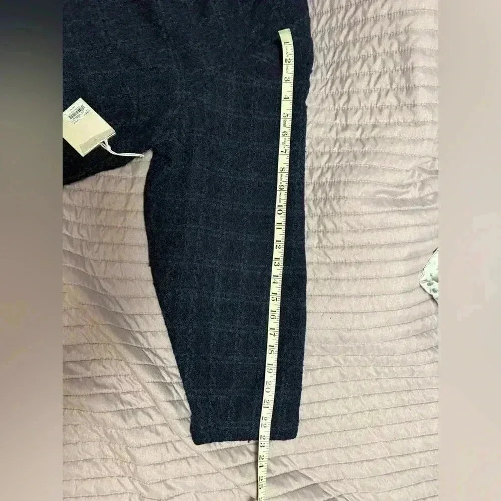 Lauren Conrad Women’s 3X coat. Fall, classic style, navy blue, plaid. - Picture 11 of 12